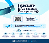 Sakarya Üniversitesi öğrencilerine yönelik İŞKUR İş ve Meslek Danışmanlığı seansları 1 Ekim itibarıyla başlıyor!